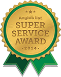 Angie's List Super Service Award Winner (2013-2014)